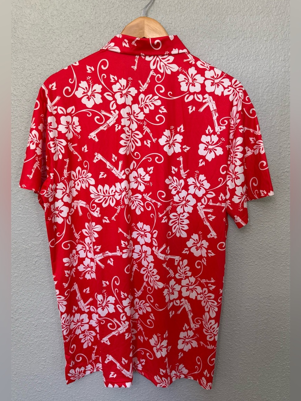Retro Rifle | Tropic Aloha Rifle Performance Polo | Large - Picture 2 of 3